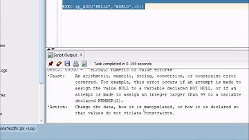 How to concatenate stored procedure varchar variables