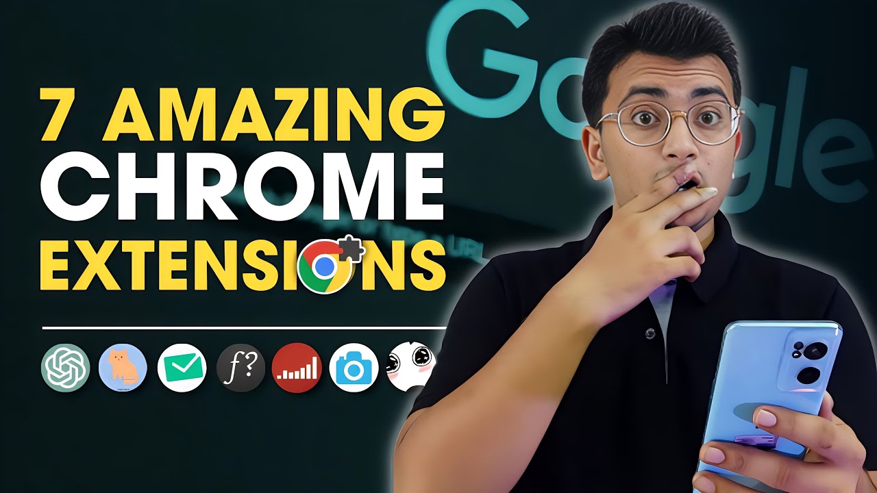 Chrome Extensions that Will Make You Powerful! (Hindi) YouTube