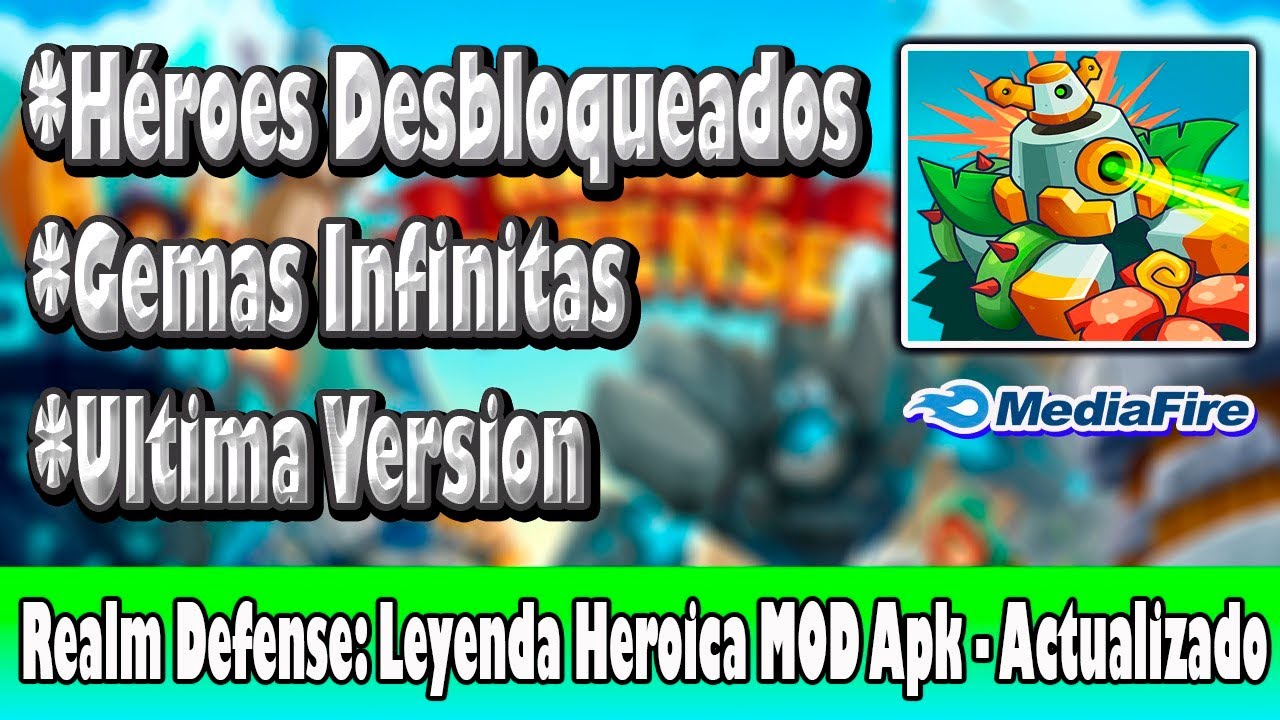 Realm Defense: Leyenda Heroica Mod Apk *Actualizado* | Mediafire |