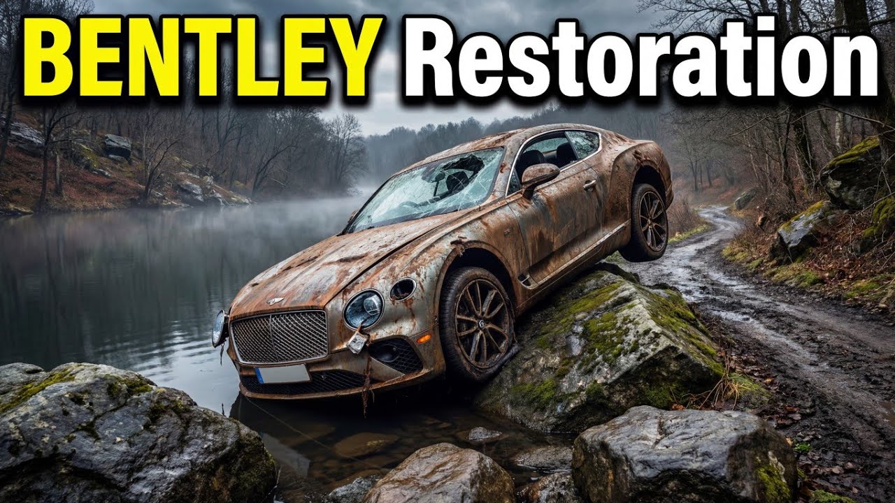 Abandoned 2018 Bentley Continental GT Restoration | Lake Crash to Luxury Masterpiece