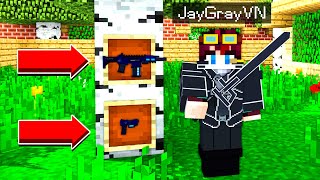 MINECRAFT CRIME CITY #1 | JAYGRAY SUCCESSFULLY BOUGHT KIRITO ARMOR AND 2 SUPER NICE VIP GUNS screenshot 5