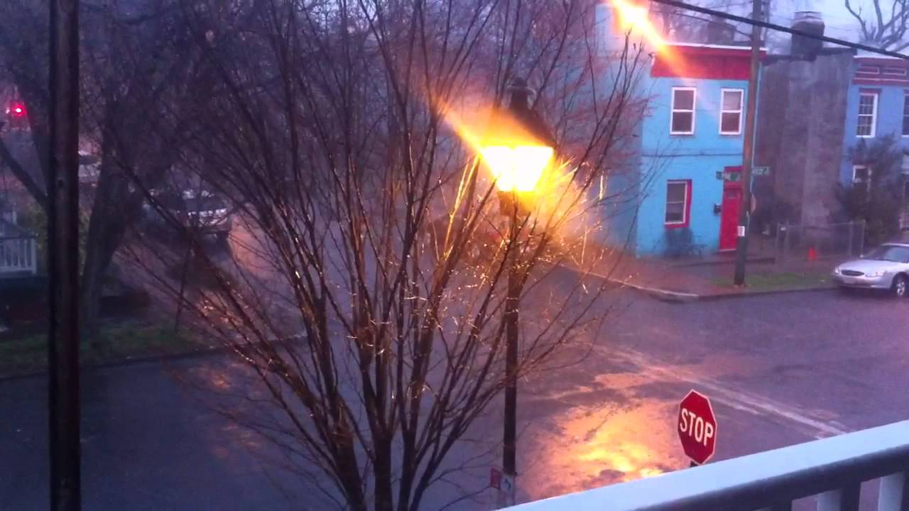 Heavy rain Oregon Hill