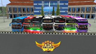 🔴PAGI BOLO😊😉 BUS And TRUCK SIMULATOR INDONESIA VERSI 1.1.2 - 4.3.4 KUCLUKK #bussid #live #game screenshot 3