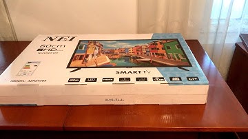 Nei Android Smart Tv Unboxing and Setup