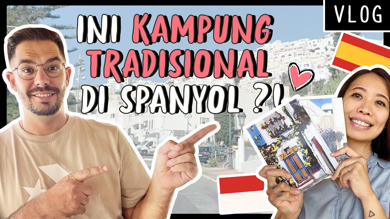 🇮🇩🇪🇸 TERPUKAU LIAT KAMPUNG TRADISIONAL SPANYOL SERBA PUTIH ! DESA TERCANTIK YANG PERNAH DIKUNJUNGI