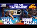 8-BALL: Corey DEUEL vs Dennis ORCOLLO - 2017 MAKE IT HAPPEN 8-BALL INVITATIONAL
