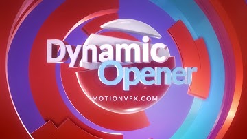 Dynamic Opener Template for mO2 Apple Motion & FCPX Plugin - MotionVFX