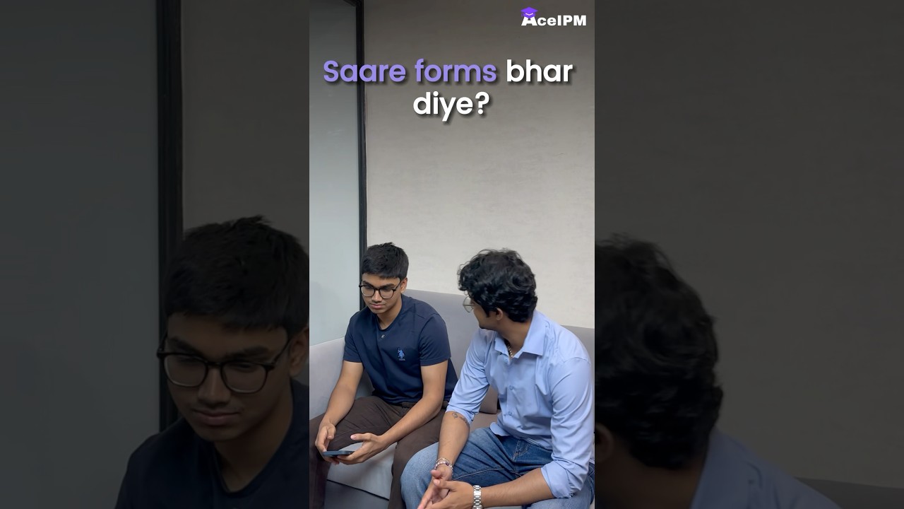 Kya aapne bhare saare forms?🥰 