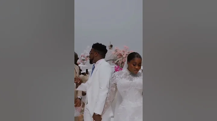 Veekee James And Husband White  Wedding #love #relationships #wedding #weddingdress #friends #ties