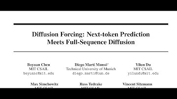 Diffusion Forcing: Next-token Prediction Meets Full-Sequence Diffusion