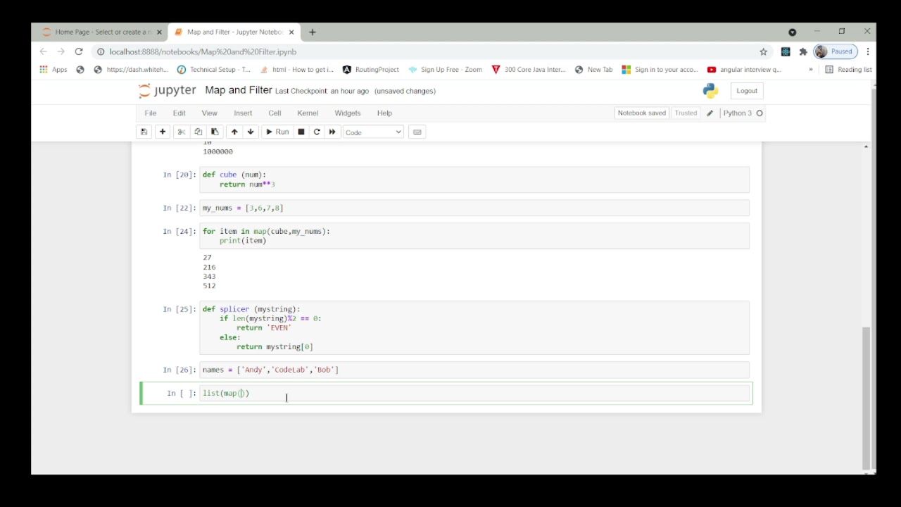 Map and Filter in Python - YouTube