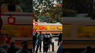 Just A Kyoto Train Scene