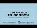 Tips from undergraduate admissions