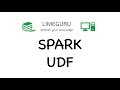 Spark UDF - Sample Program Code Using Java & Maven - Apache Spark Tutorial For Beginners