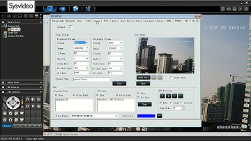 Sysvideo SC9xxx Series IP Camera Management Software Demo Video