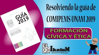 Resolución FCyE guía UNAM (COMIPEMS 2019)