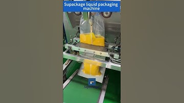 Supackage liquid packaging machine #packingmachine #machine #packagingmachine