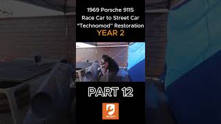 PART 26 | 1969 Porsche 911 S Race Car to Street Car Restoration | #shorts #porsche #restoration
