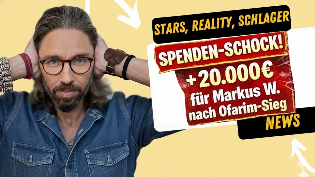 Gil Ofarim Fall: 20.000€ Spenden nach Vorwürfen – Markus W im Mittelpunkt