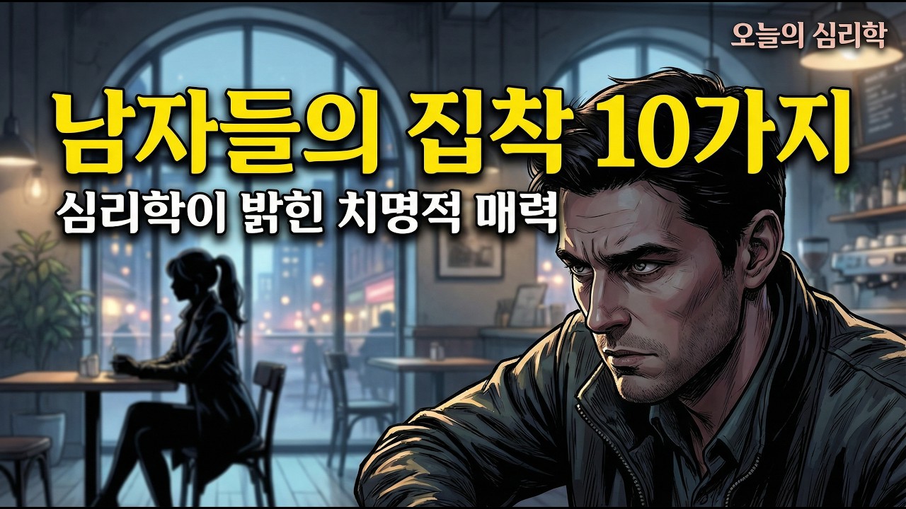 [심리학] 남자가 몰래 집착하게 되는 여자 특징 10가지 – 심리학으로 본 진짜 매력 / 연애심리 / 관계심리 / 오디오북