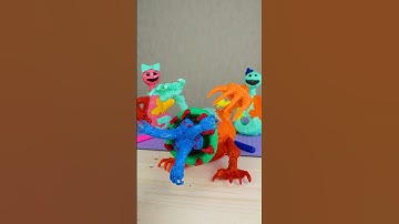 I made a Monster Doey the Doughman Making Poppy Playtime 4 with 3D Pen   #poppyplaytime