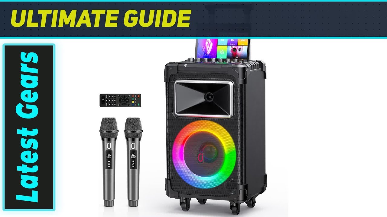 ReviewJAUYXIAN AN20: Best Portable Karaoke PA System with 2 Mics!