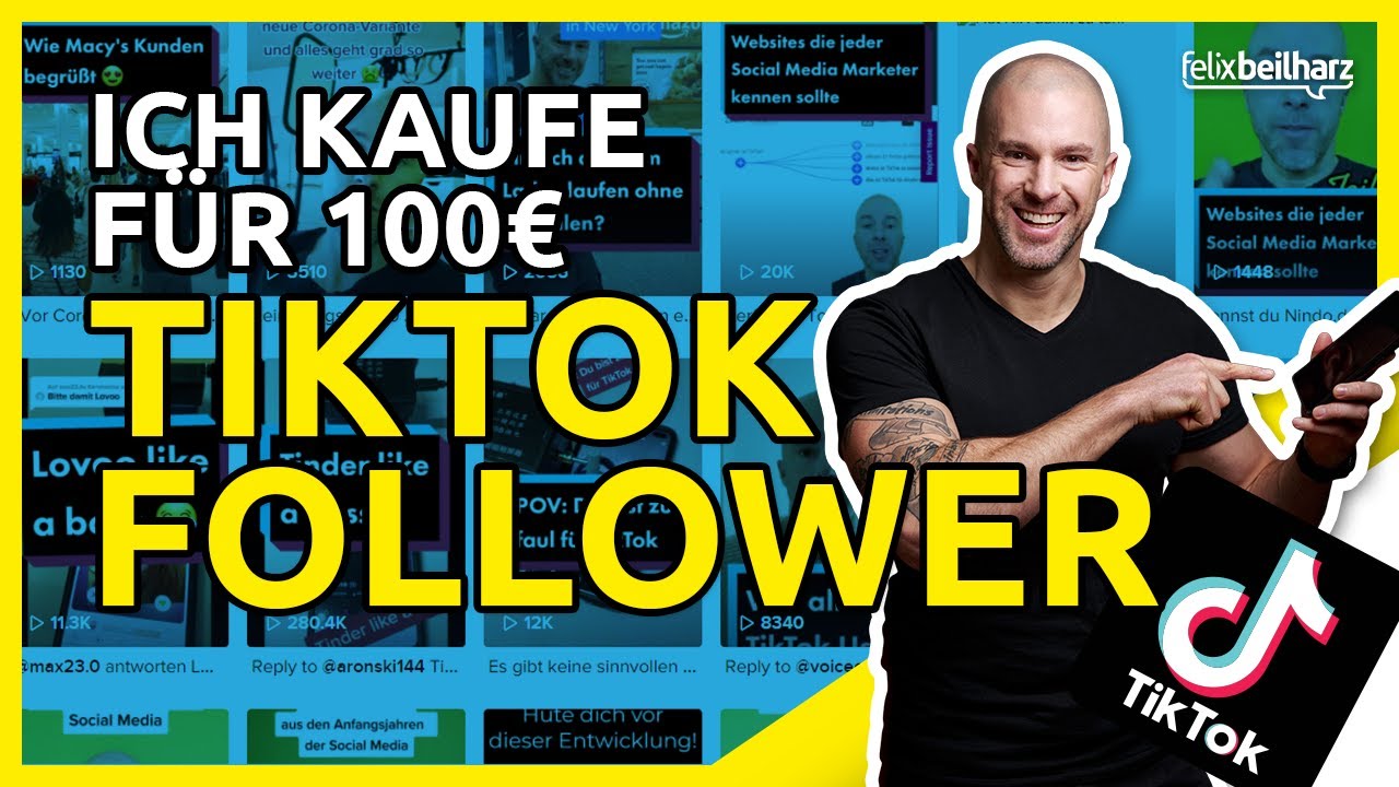New TikTok Follower kaufen - Ich habe für 100€ TikTok Follower gekauft und das hat es gebracht!