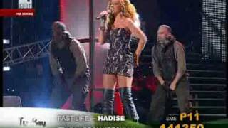 Hadise - Fast Life / BALKAN MUSIC AWARDS 2010 /