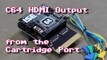 HDMI from the C64 Cartridge Port with the ISEVIC