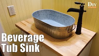 Creative Sink Designs | Beverage Tub Sink