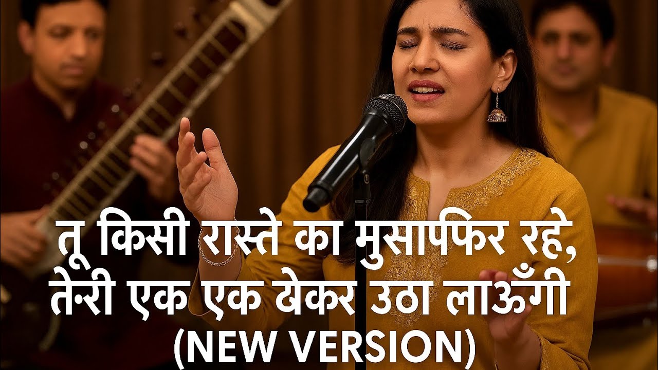 तू किसी रास्ते का मुसाफ़िर रहे | New Version | Indian Classical Soul | MP3 BAZAAR"