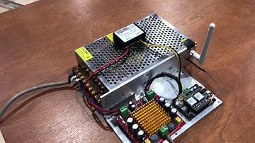 I cobbled together this wifi amp for a Klipsch LaScala I wasn