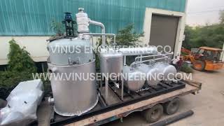 USED OIL RECYCLING MACHINE SKID MOUNT