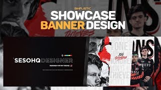 Photoshop Tutorial: Clean Showcase Banner Design