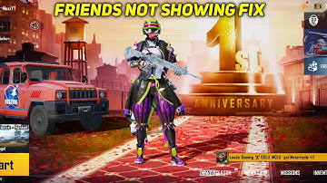 Bgmi Server Error Problem Fix | Friends not showing in bgmi | Bgmi Server is Busy problem fix..