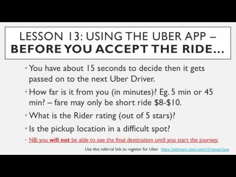Video: Apa itu pelatihan pengemudi KY untuk Uber?