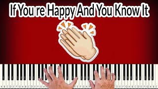 If You're Happy And You Know It - PIANO TUTORIAL