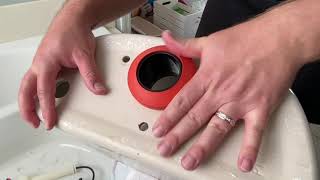 Fluidmaster Universal Kit Install in Mansfield Toilet