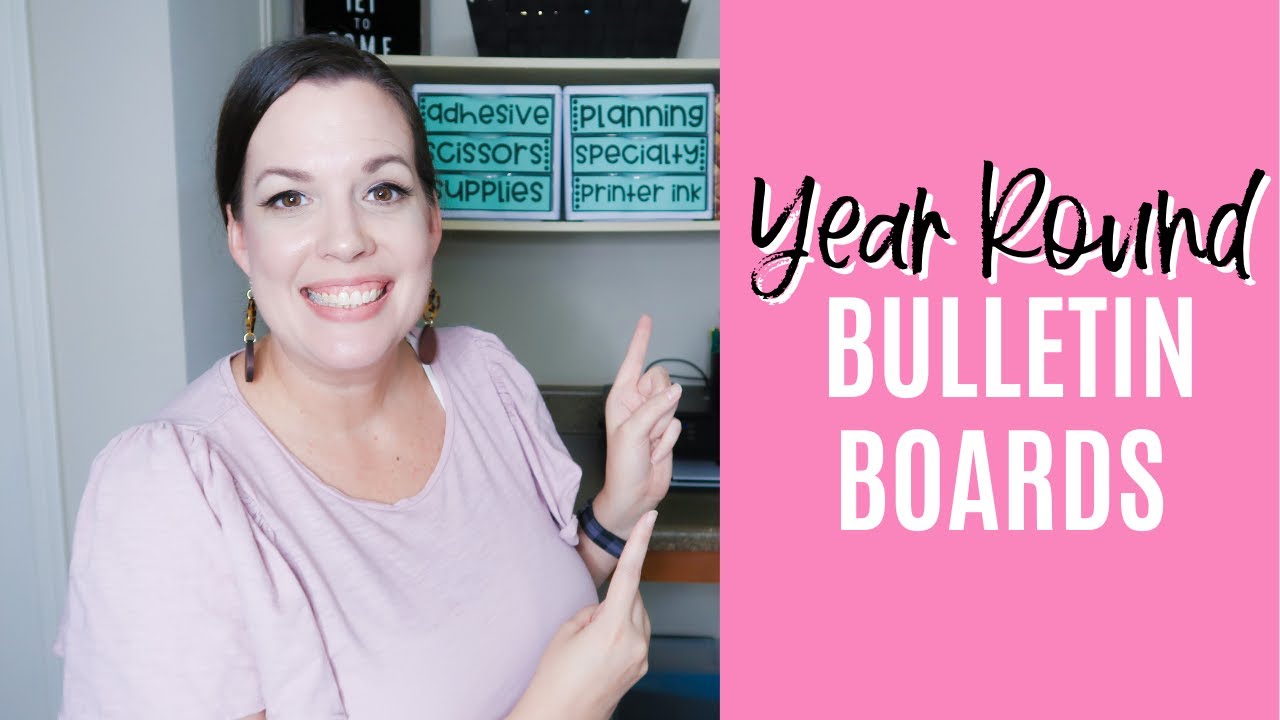 5 Year Round Bulletin Boards You Need in Your Classroom