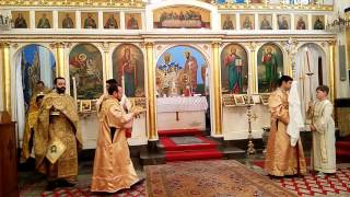 Entrada Mayor en la Divina Liturgia de San Juan Crisóstomo