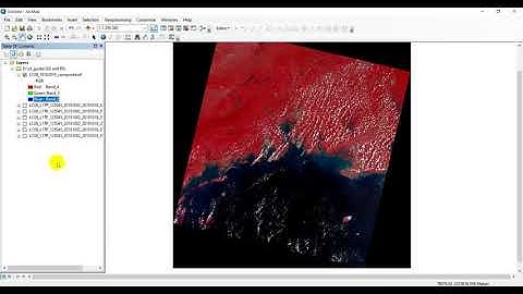 ArcGIS part 2: Gộp band ảnh và chuyển dữ liệu từ Excel vào ArcGIS