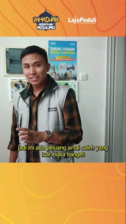 Kak Fathur mantan BEM UGM Dukung Program Infaq Gandum Palestina 🇵🇸  #palestina #BEMUGM #fathur