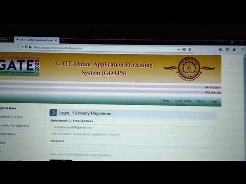 Worst GATE(2020) registration website by IIT Delhi.