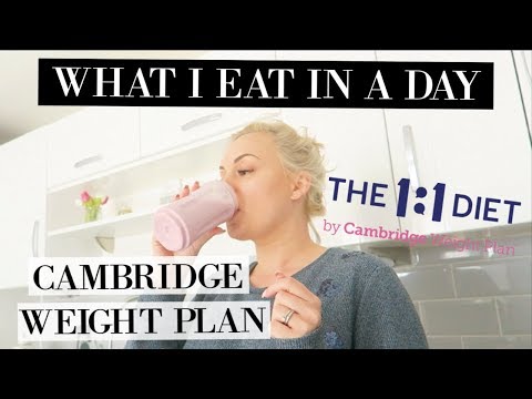 WHAT I EAT IN A DAY TO LOSE WEIGHT FAST | CAMBRIDGE WEIGHT PLAN | ELLIS SARA SMITH