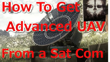 CoD Ghosts: How to use Sat Coms to get Advanced UAV! Super Easy!
