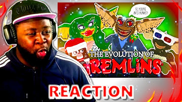 (REACTION) The EVOLUTION of Gremlins / Every Type of Gremlin (ANIMATED)