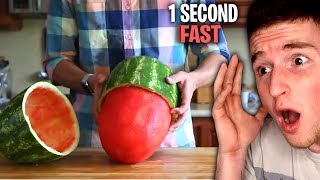 He Did This In 1 SECOND..! (Fastest Workers Ever)