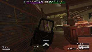 Nasty 1v3 clutch on villa #r6 #siege #clutch 