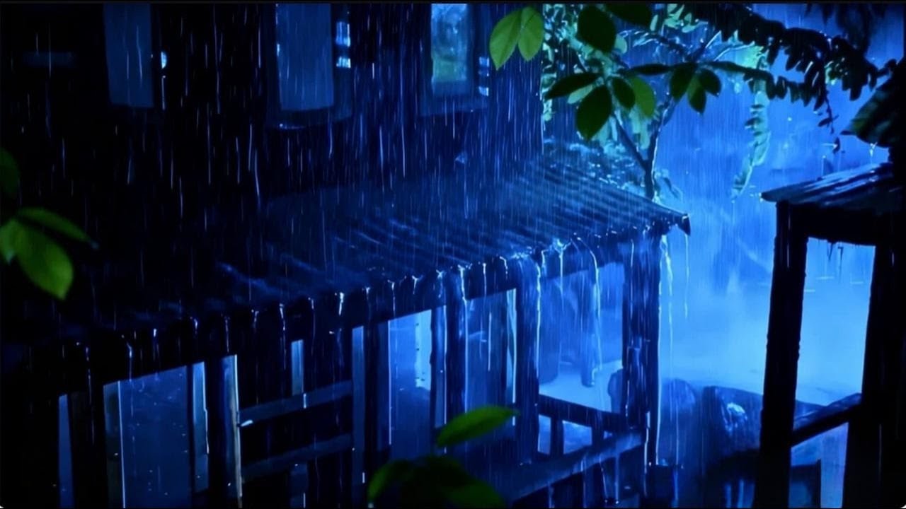 Cozy Cabin Rainstorm for Sleeping