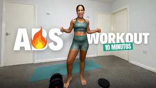10 Min Core Abs Home Workout Por Adrielle Silva